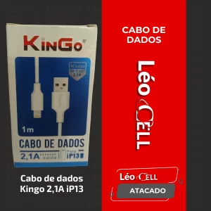 Cabo de dados Kingo 2,1A iP13