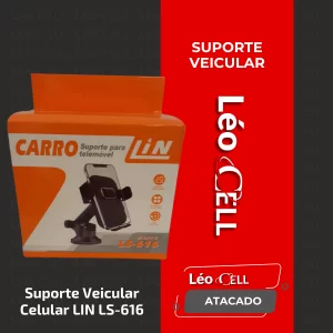 Suporte Veicular Celular LIN LS-616