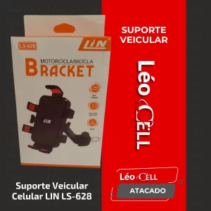 Suporte Veicular Motocicleta/bicicleta Celular LIN LS-628