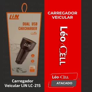 Carregador Veicular LIN LC-215