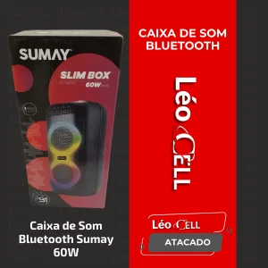 Caixa de Som Bluetooth Sumay 60W