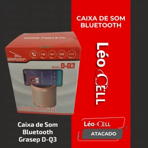 Caixa de Som Bluetooth Grasep D-Q3