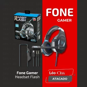 Fone Gamer Headset Flash