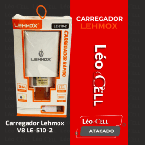 Carregador Lehmox V8 LE-510-2