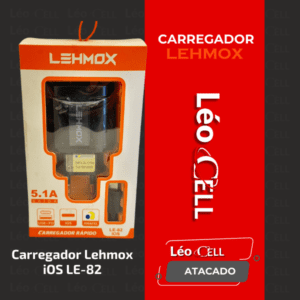 Carregador Lehmox iOS LE-82