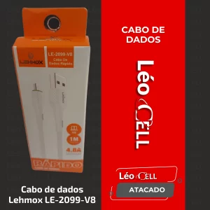Cabo de dados Lehmox LE-2099-V8