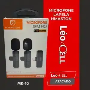 Microfone de lapela Hmaston