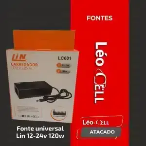 Fonte universal Lin 12-24v 120w