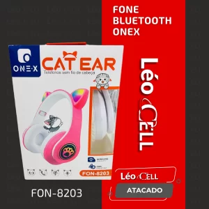 Fone bluetooth Onex catear Fon-8203