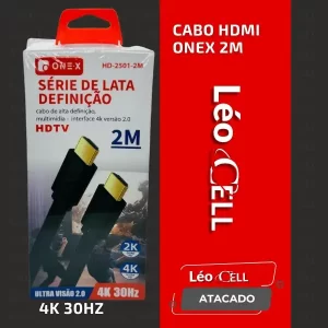 Cabo HDMI Onex 2 Metros