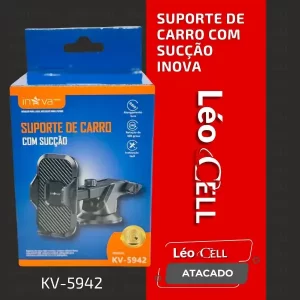 Suporte universa de celular para carro INOVA KV-5942